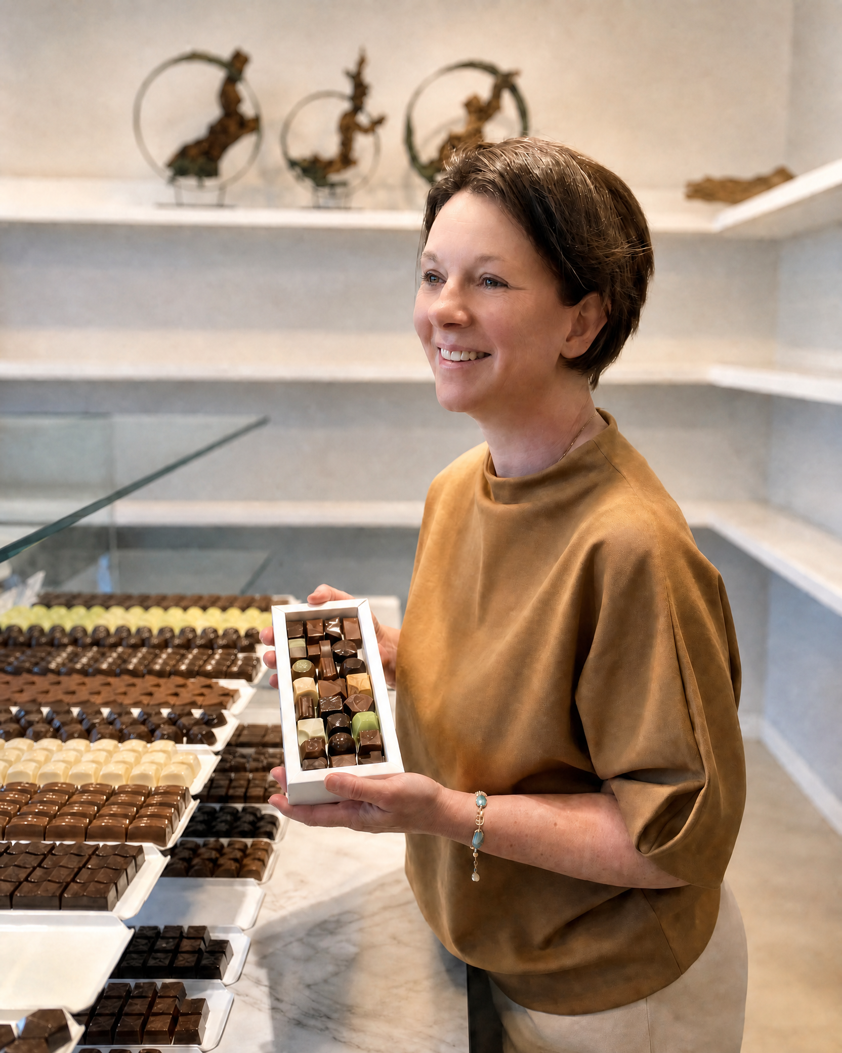 Katrien De Decker Bart Van Cauwenberghe chocolatier Deinze